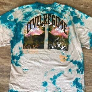 Civil Regime Tie-Dye Short Sleeve Tee